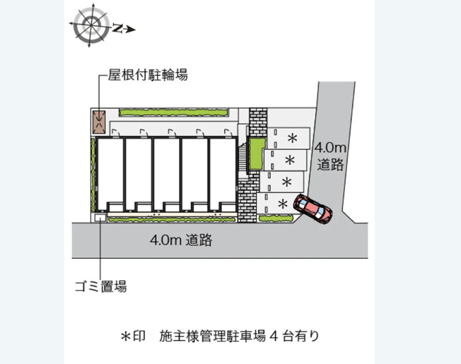 【区画図】 | クレールⅡ