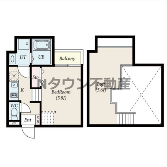 【間取り】 | Creo庄内通六番館 | 間取りです。