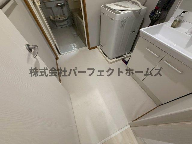 菅相塚町戸建　賃貸の洗面所|洗面所です