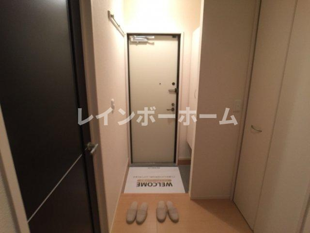 仲介手数料（賃料の1.10ヵ月）の50％OFF対象物件！の玄関|毎日通る玄関はこちらです