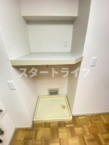 大阪市淀川区東三国２丁目の賃貸マンションの洗面所