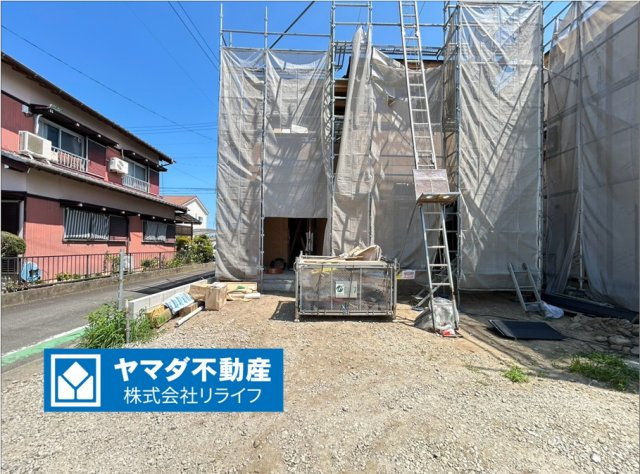リーブルガーデン　一宮市浅井町尾関第2　全4区画分譲の外観|「現地（2026年7月7日）撮影」　
■外観写真　
■ヤマダ不動産　株式会社リライフ　