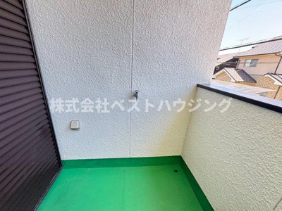 【その他】 | 緑丘貸家 | 洗濯機置き場（バルコニー）