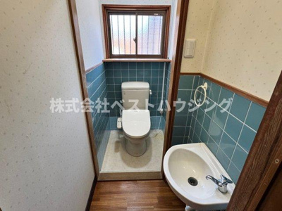 【トイレ】 | 緑丘貸家 | 温水洗浄便座