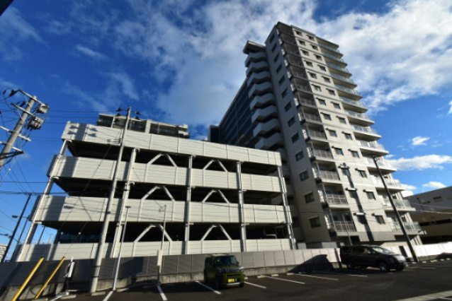 クレアシティ名取美田園の駐車場