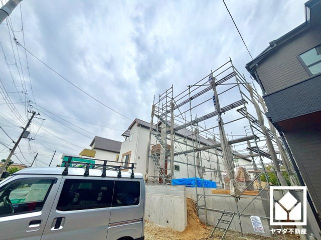 西宮市五月ケ丘　2期　3号棟の外観|ご成約でヤマダポイントプレゼント中です。詳細は弊社スタッフまでお気軽にお問い合わせください。