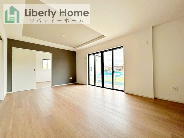 取手市宮和田15期　新築戸建　1号棟の居間・リビング