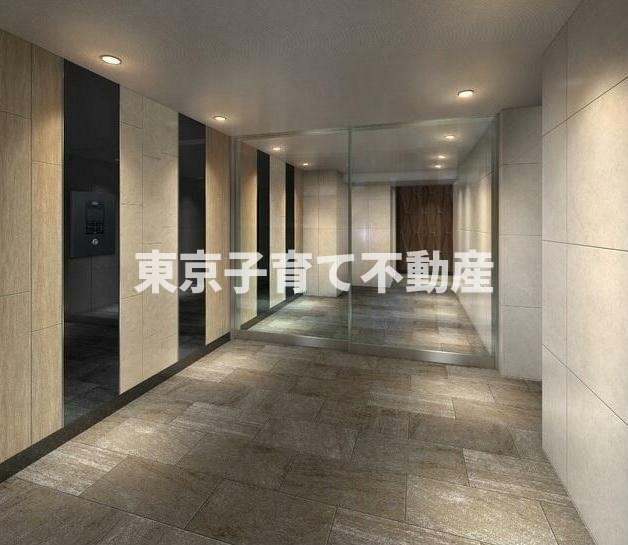 江戸川橋ステーションレジデンスのエントランス