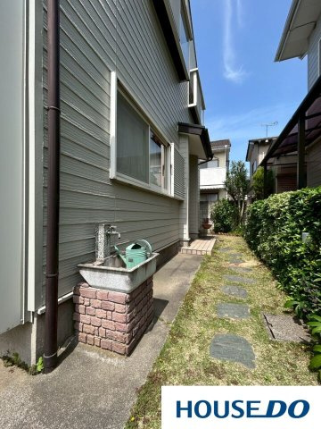 中古戸建　足利市葉鹿町の庭|お庭です