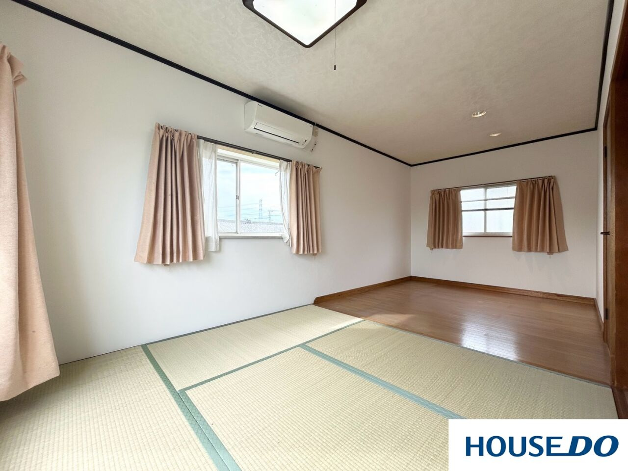 中古戸建　足利市葉鹿町の和室|和室がひろがる居住スペース