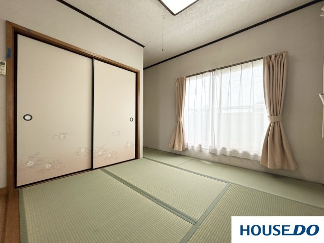中古戸建　足利市葉鹿町の和室|和室があると落ち着いた雰囲気になりますね