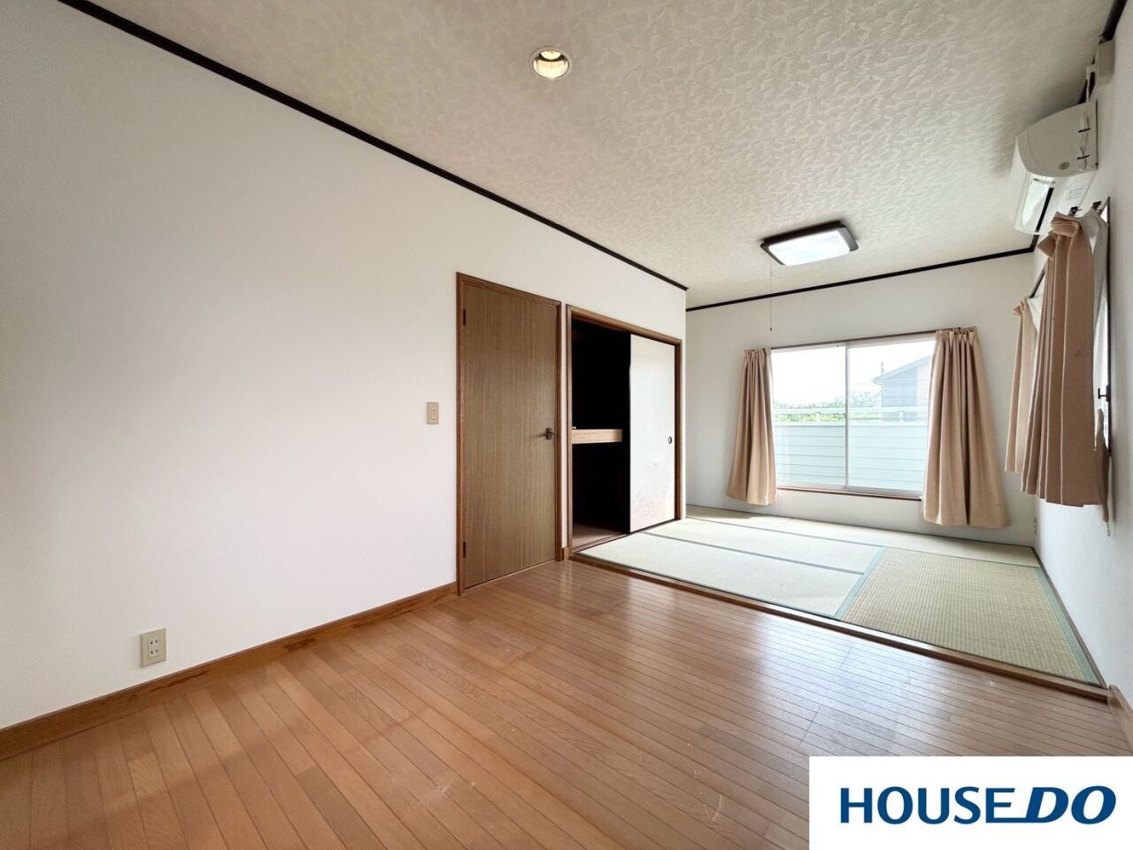 中古戸建　足利市葉鹿町の和室|和室があると落ち着いた雰囲気になりますね