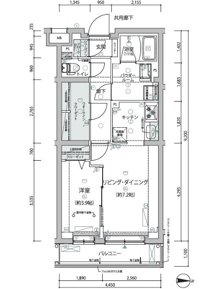 ARCOBALENO NERIMAの間取り