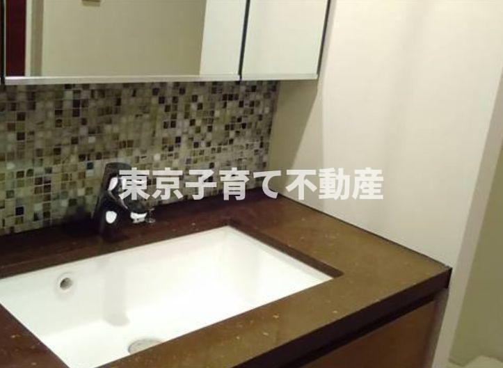ザ・パークハビオ文京江戸川橋の洗面所