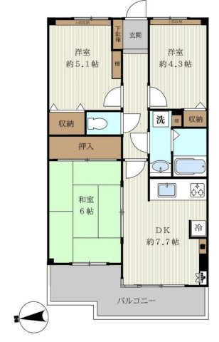 【間取り】 | モアステージ川越