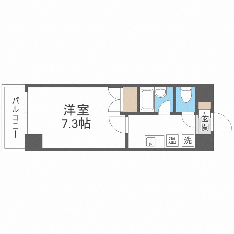 フォレスト今里の間取り