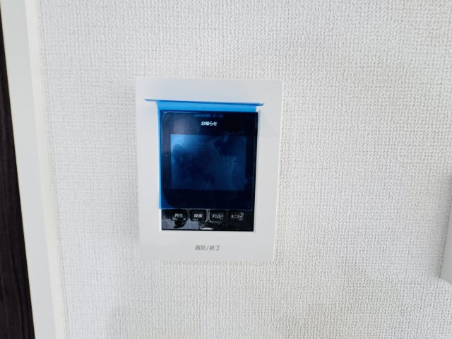 柏市逆井藤ノ台新築戸建【藤心小学校：7分】のセキュリティ|来客時も安心のTVモニター付きインターフォン