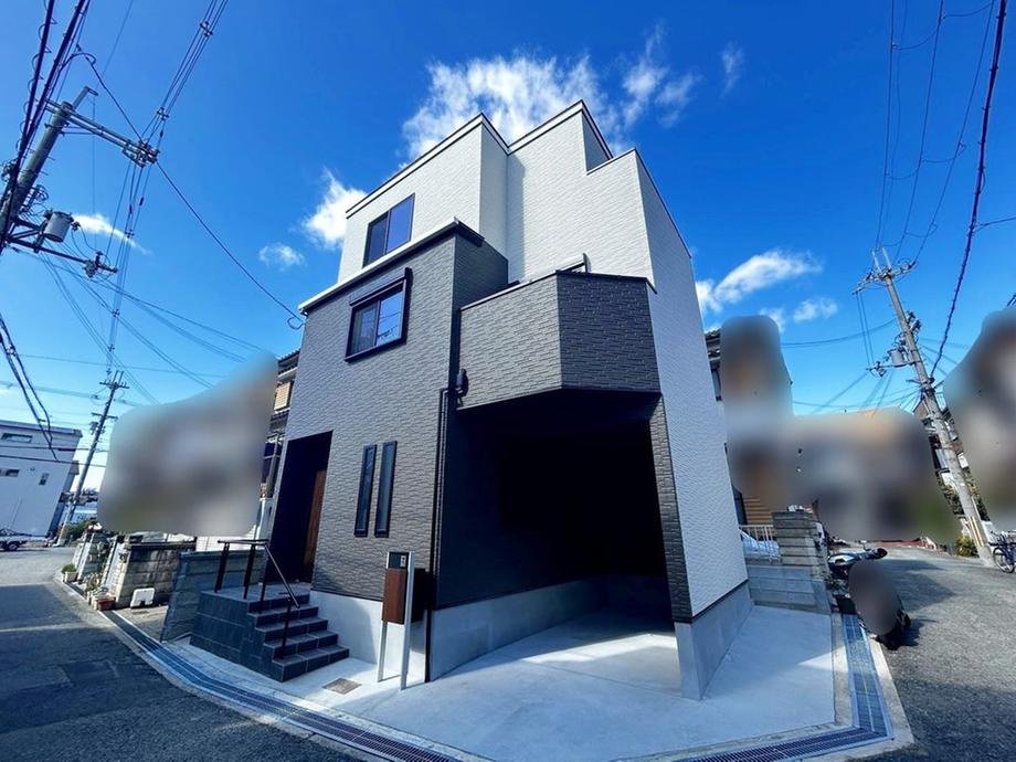 豊中市稲津町3丁目　新築戸建の外観|外観も気になるポイント