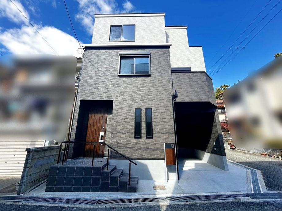 豊中市稲津町3丁目　新築戸建の外観|建物外観を気になさる方へ、見た目の良い物件です