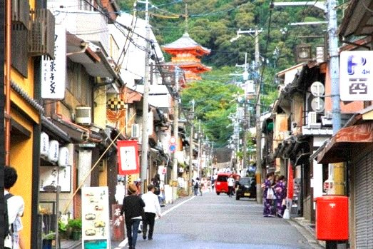 清水新道（ちゃわん坂）京町家の周辺