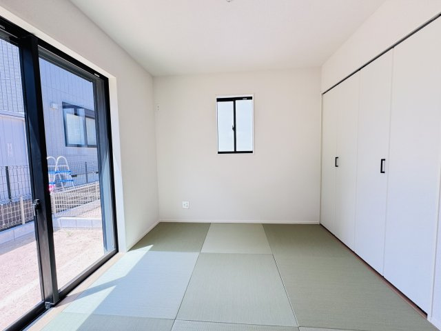 柏市逆井藤ノ台新築戸建【藤心小学校：7分】の和室|4.5帖和室