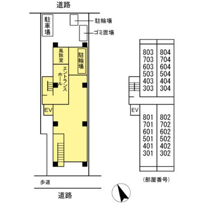 【区画図】 | セントラル立川
