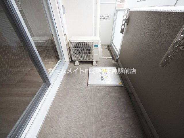 ラシーヌ瓦屋町のバルコニー