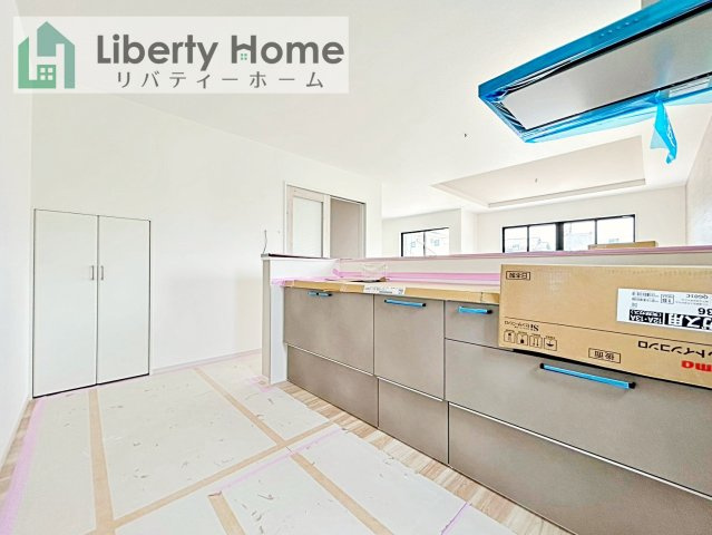 取手市宮和田15期　新築戸建　3号棟のキッチン