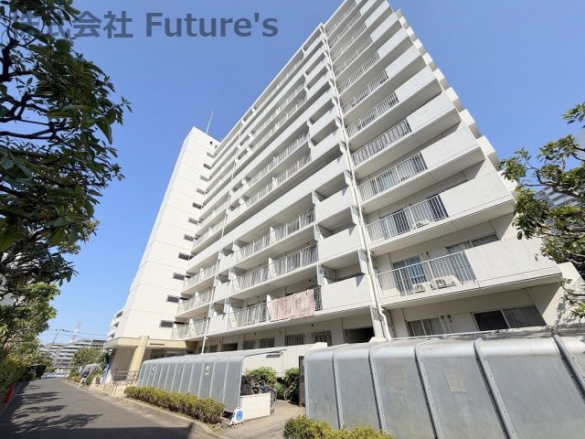 パークフィールドみさと2街区1号館の外観|ペットと暮らせるマンションです
