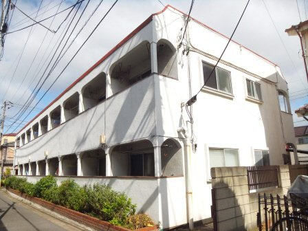 第１ローズハイツの外観|閑静な住宅街です。