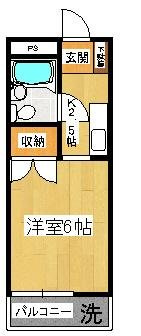 第１ローズハイツの間取り