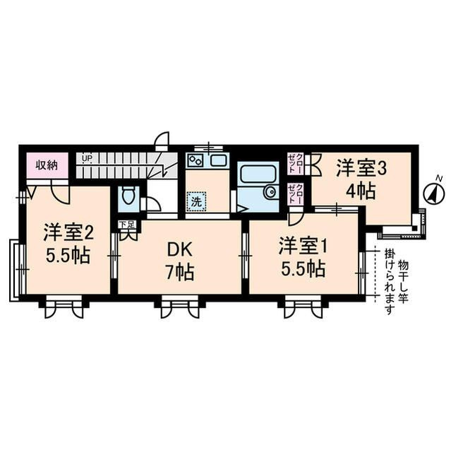 メゾン　エフの間取り