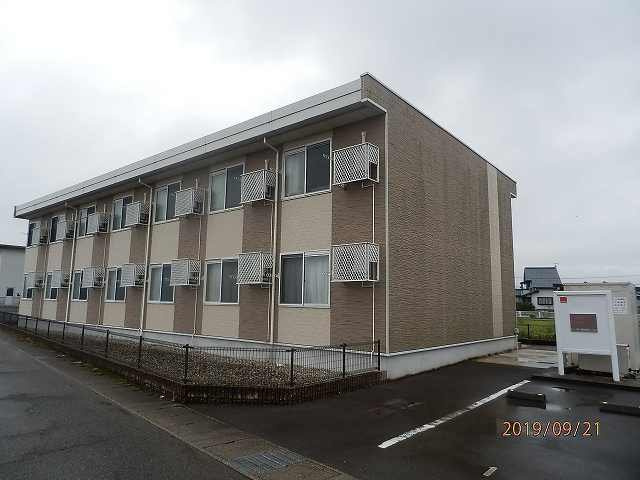 レオパレスわかばの外観|外観は落ち着いています