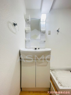 【洗面所】 | 都島北通りマンション | ※同物件　別間取り　参考写真