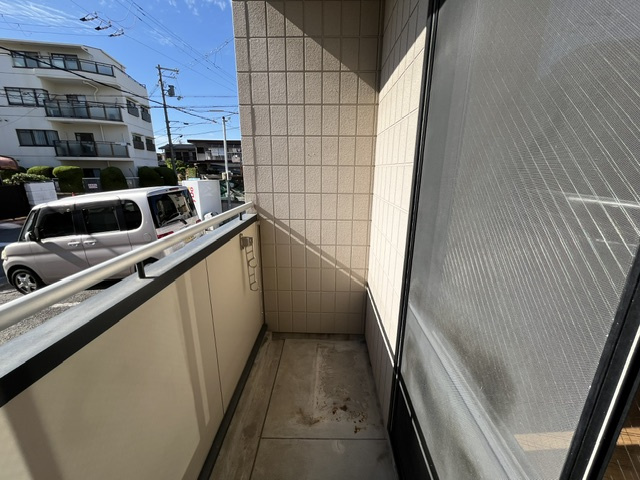 アドザックス宮崎のバルコニー