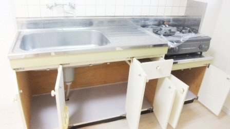 アロー二俣のキッチン|使い勝手の良いキッチンです