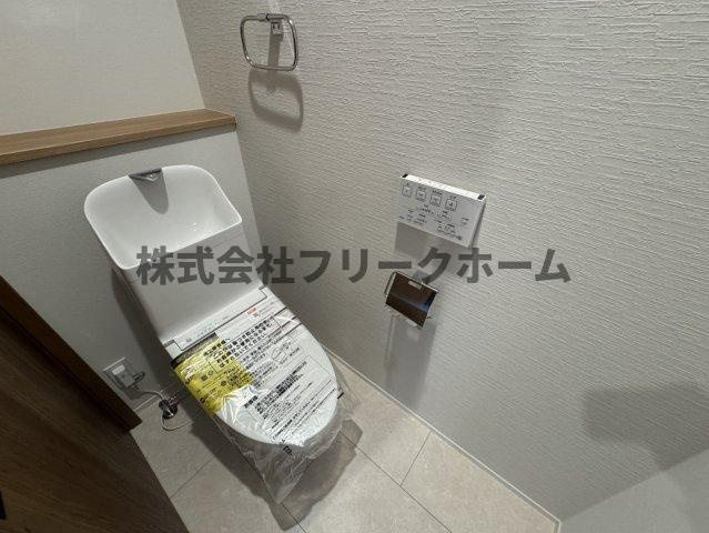 小金井市本町１丁目のテラスのトイレ