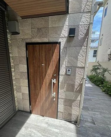 Half Domeの玄関