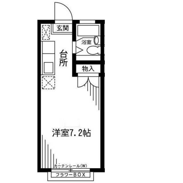 エステートピアＵの間取り|間取りです。