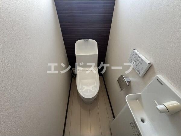 Prinston squareのトイレ|高崎、前橋のお部屋探しはエンドスケープまで！お客様の理想お聞かせ下さい♪