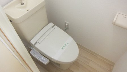 リネスハイツのトイレ|ウォシュレット付きです。