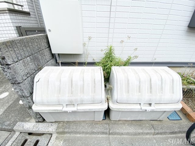 グレイスヴィラのその他共用部分|敷地内ゴミ捨て場です☆