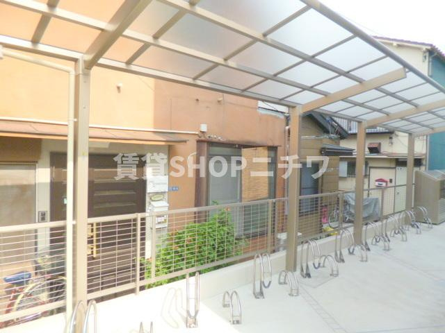 へーベル柏木のその他共用部分|☆屋根付きの駐輪場☆