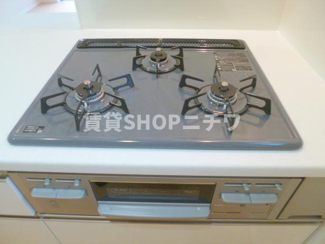 へーベル柏木のキッチン|☆３口コンログリル付き☆