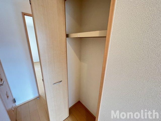 クローバーコートの収納