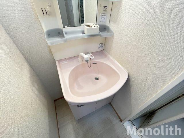 クローバーコートの洗面所