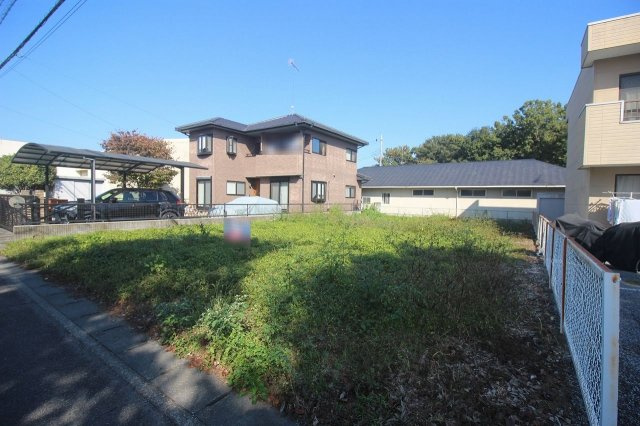 小山市犬塚3丁目の外観|南側より（2023年11月撮影）