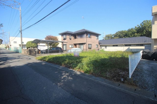 小山市犬塚3丁目の外観|南側より（2023年11月撮影）