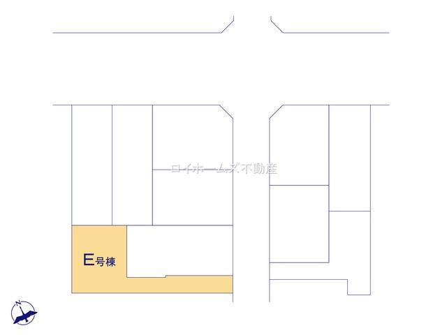 【区画図】 | 安城市美園町１丁目19-2『仲介料無料』新築戸建て | E号棟