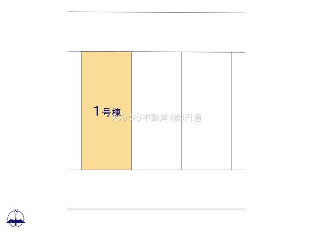 ケイアイグレイス諏訪町1期の区画図